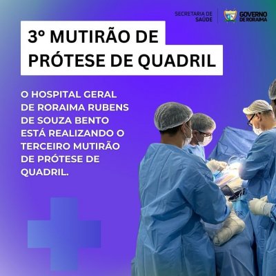 Mutirão de cirurgias ortopédicas reduz fila do SUS em Roraima; pacientes esperavam por até 10 anos Mutirão de cirurgias ortopédicas reduz fila do SUS em Roraima; pacientes esperavam por até 10 anos